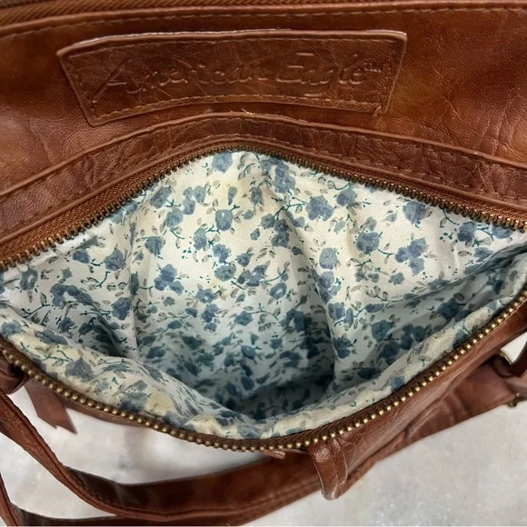 AMERICAN EAGLE Brown Crossbody Bag - Picture 8 of 12